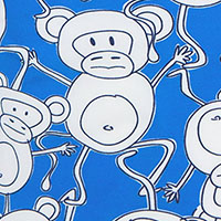 ARTHUS BOY STRETCH BLUEBERRY MONKEY